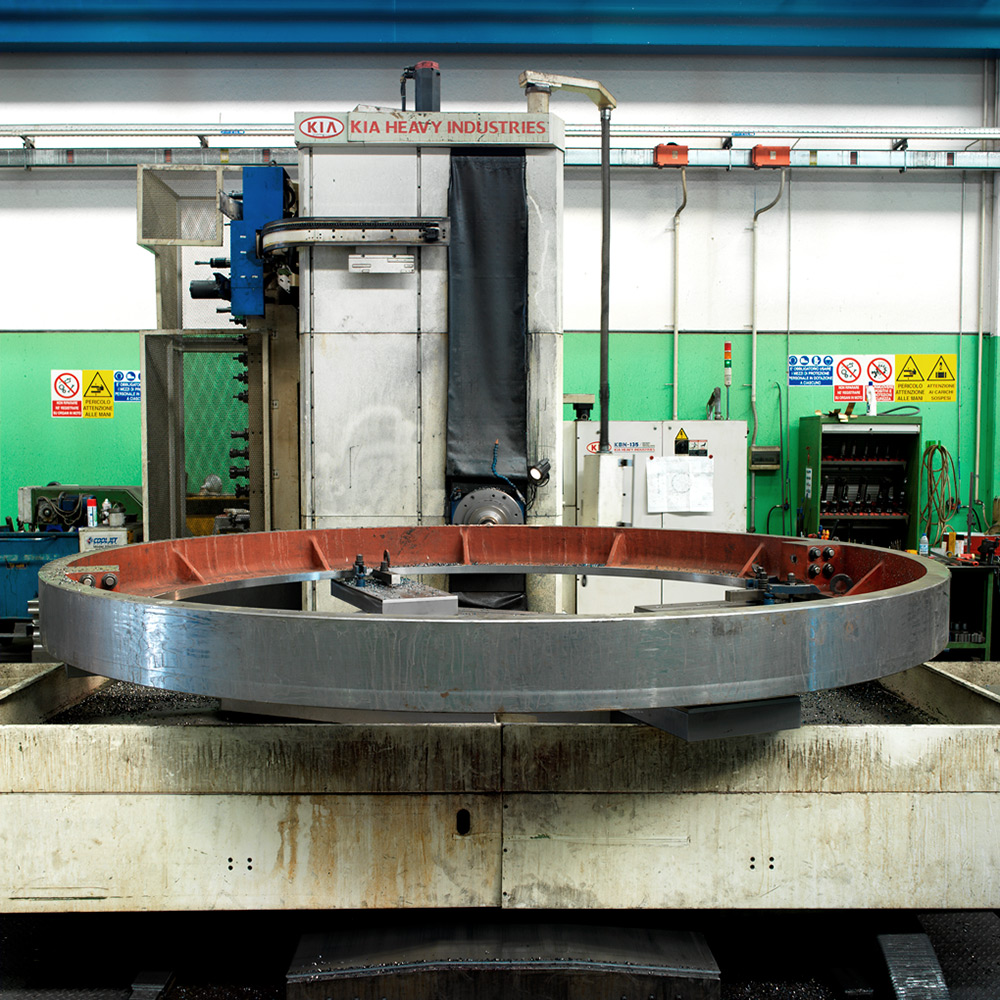Large diameter turning - Large component machining – Milling
